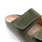 Minfot Luma Sandaler Kardborre Mocka Grön