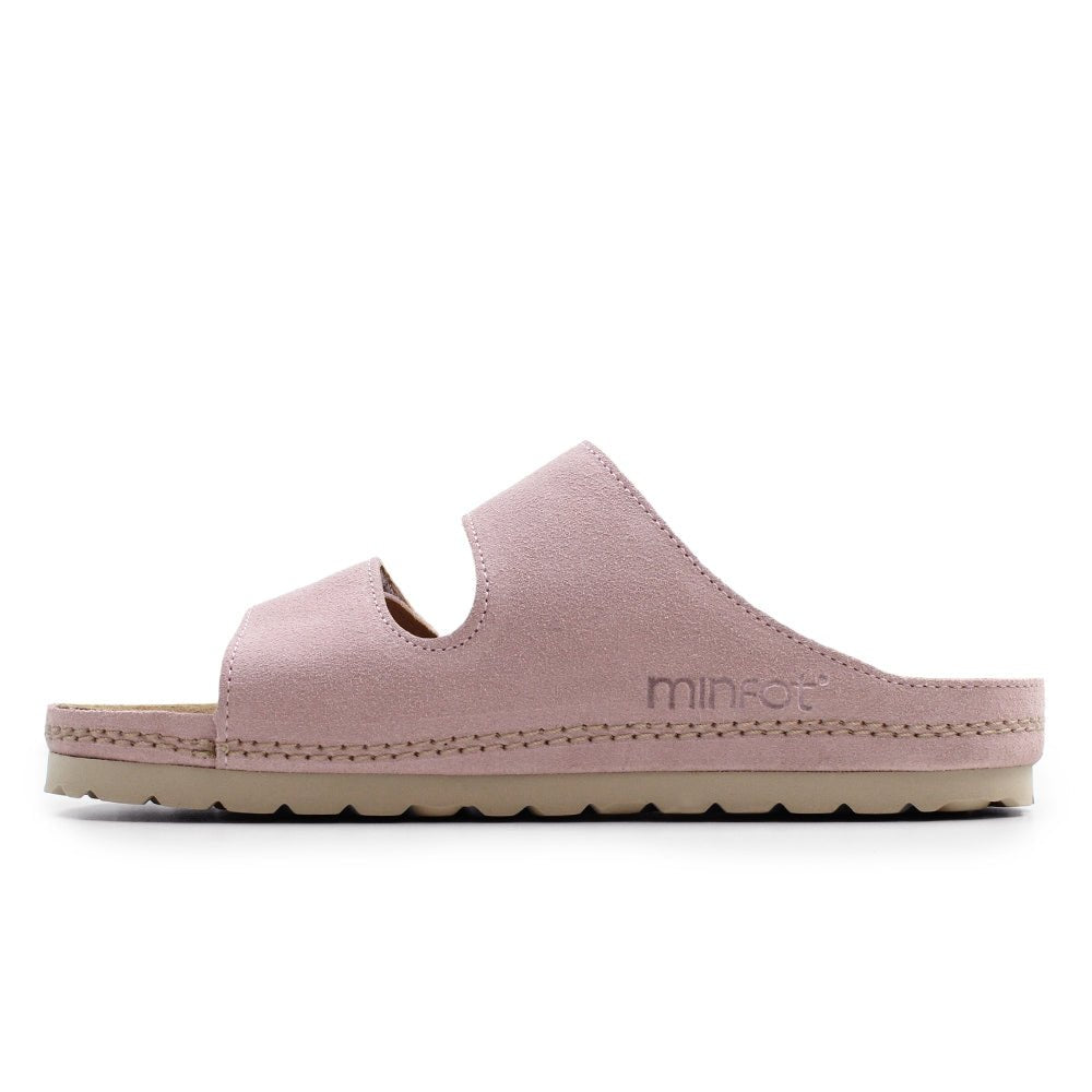 Produktbild 4 - Minfot Luma Sandaler Kardborre Mocka Rosa