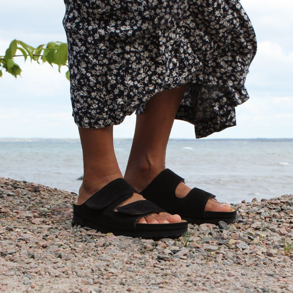 Produktbild 11 - Minfot Luma Sandaler Kardborre Mocka Svart