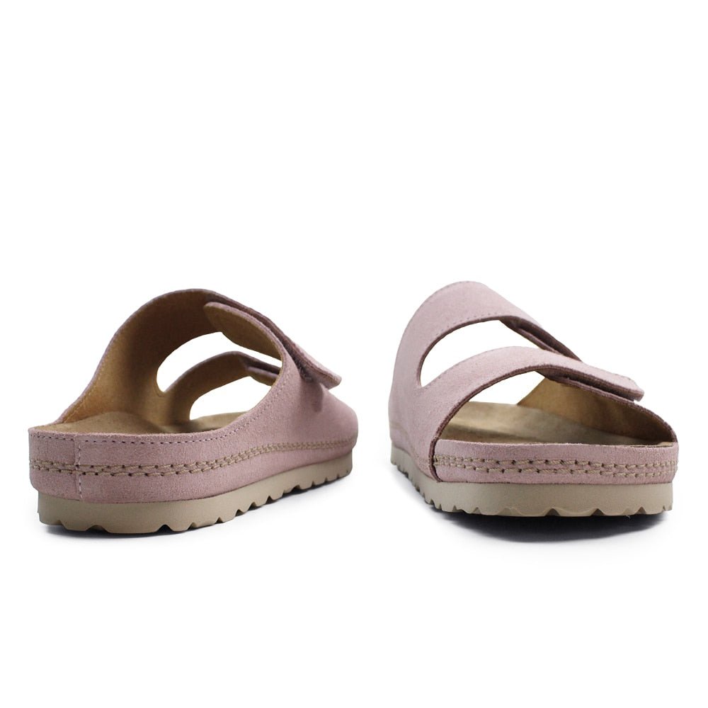 Minfot Luma Sandaler Kardborre Mocka Rosa