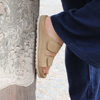 Minfot Luma Sandaler Kardborre Mocka Sand
