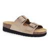 Minfot Moa Biosandaler Dam Mocka Anatomisk 2-remmar Beige