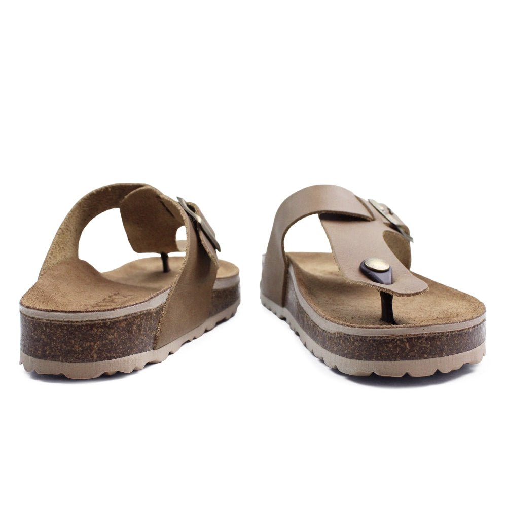 Produktbild 8 - Minfot Noa Sandaler Tådelare Läder Primo Soft Beige