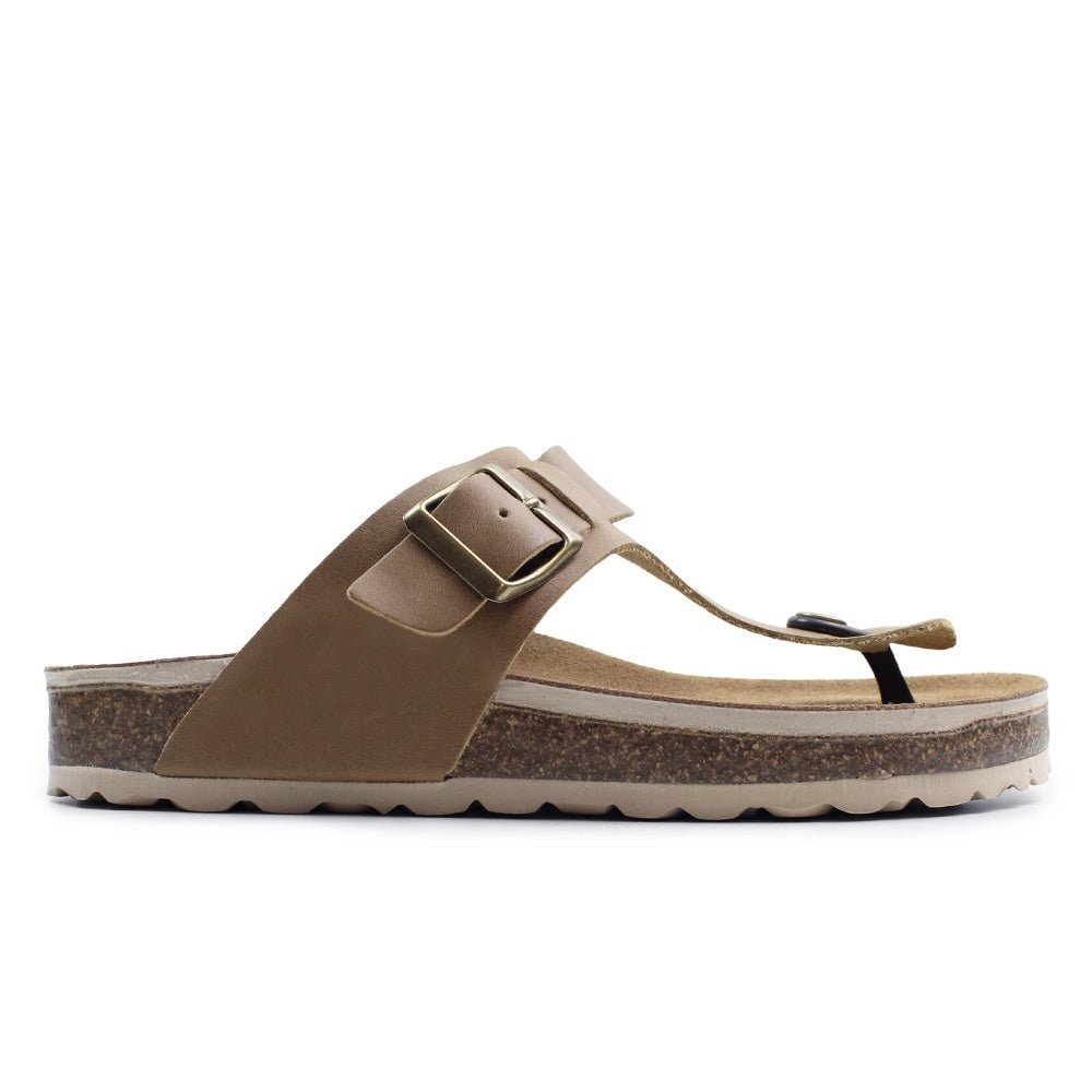 Produktbild 3 - Minfot Noa Sandaler Tådelare Läder Primo Soft Beige