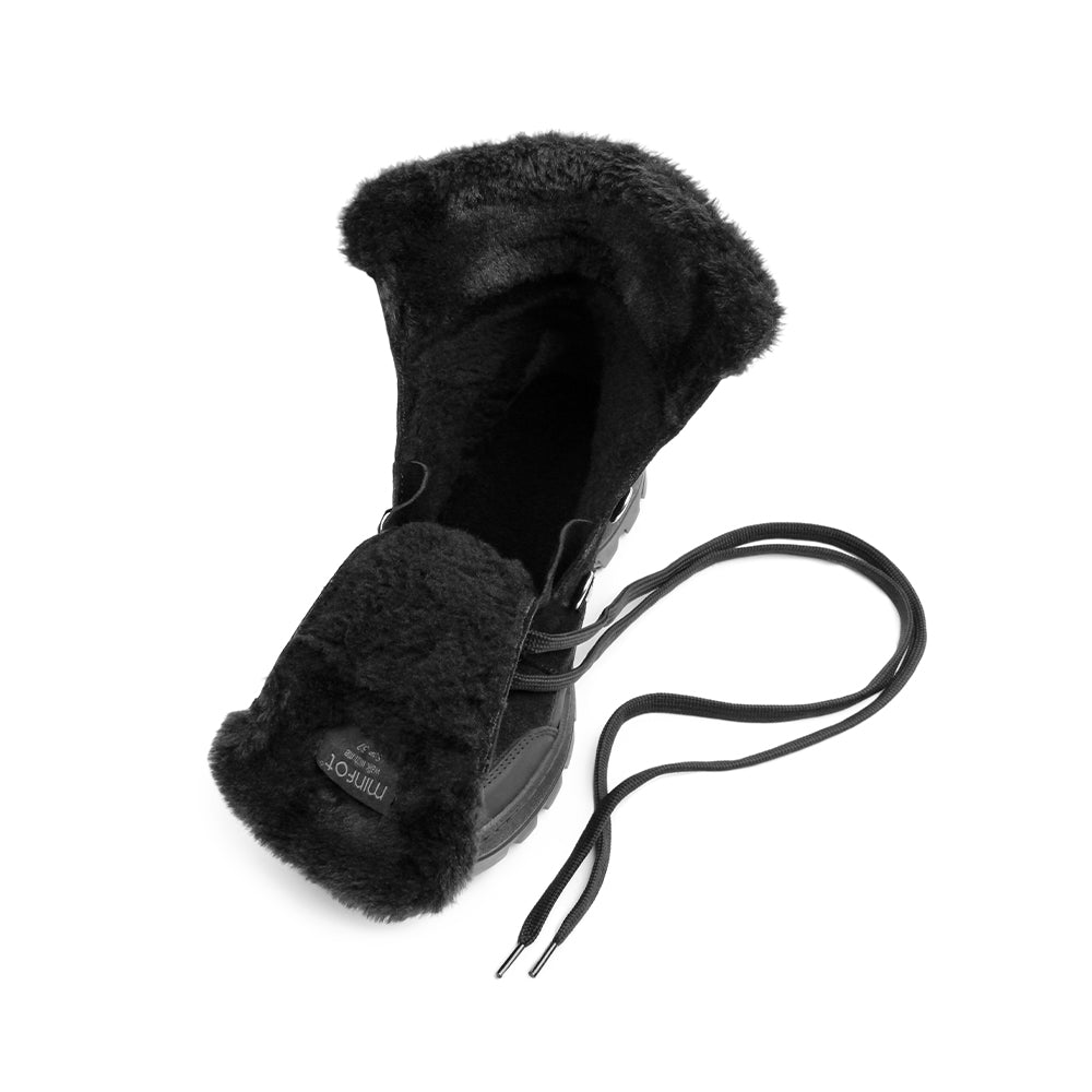 Minfot North Broddkängor Mocka Svart