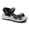 Minfot Nyhamn Sandaler Dam Nubuck Stone