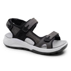Minfot Nyhamn Sandaler Dam Nubuck Stone