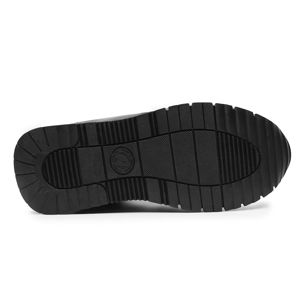 Produktbild 6 - Minfot Pim Hög Sneaker Bred Skinn Svart