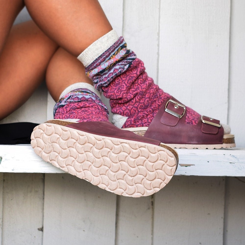 Produktbild 12 - Minfot Sandaler Primo Soft Ayo Läder Bordeaux