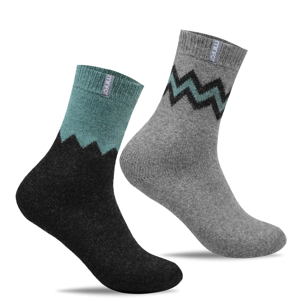 Minfot Raggsockor Ull Berg 2-pack