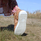 Minfot Remsandaler Sami Nubuck Tan