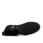Minfot Ribe Chelsea Boots Zip Mocka Svart