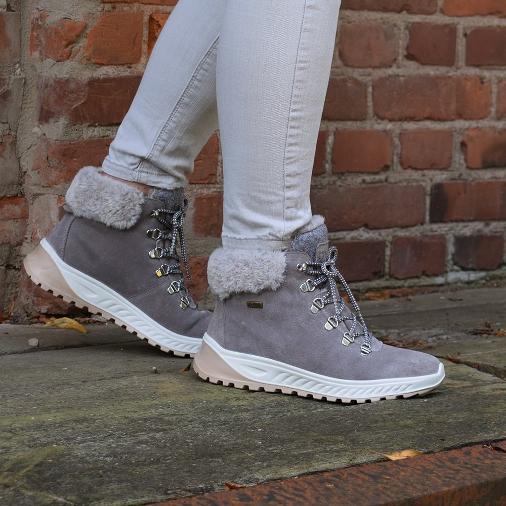 Minfot Sala Kängor Mocka J-Tex Taupe