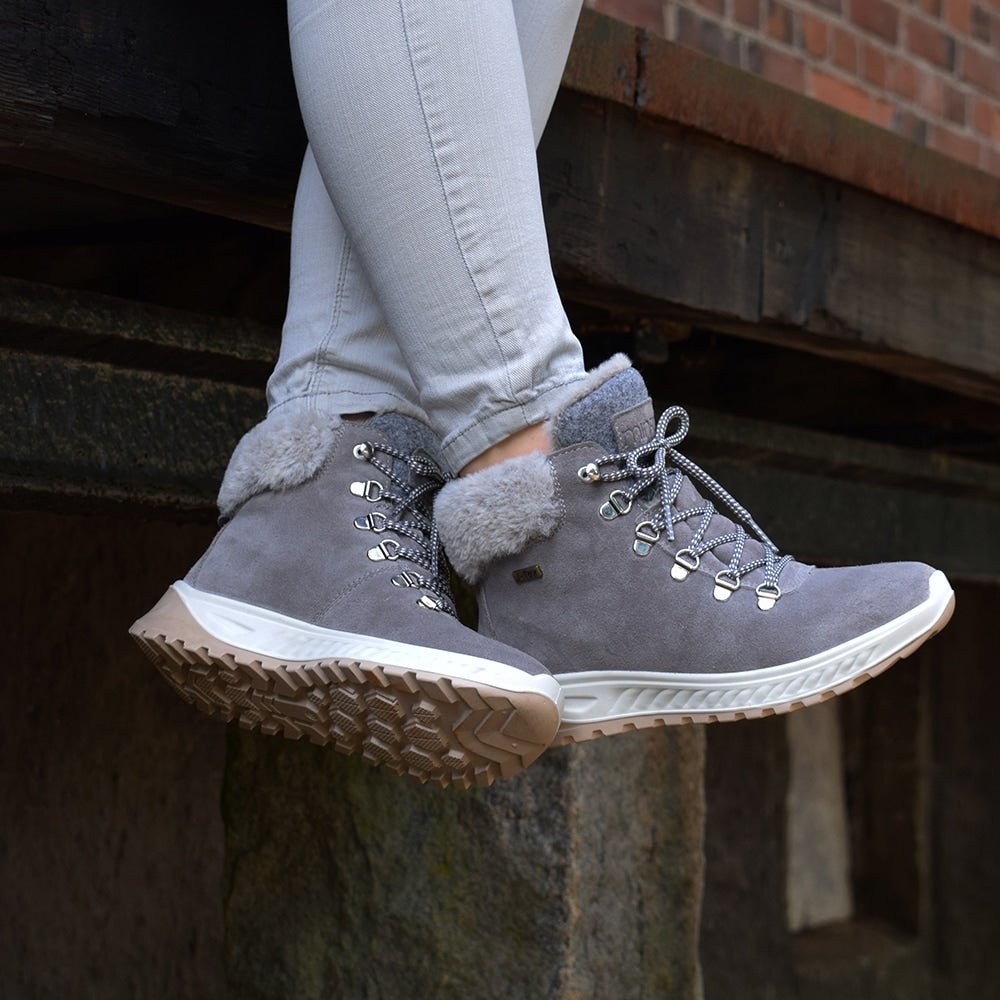 Minfot Sala Kängor Mocka J-Tex Taupe