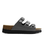 Minfot Dots Sandaler Dam Mjuk Bio Svart