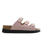 Minfot Sandal Mjuk Bio Ljusrosa Mocka