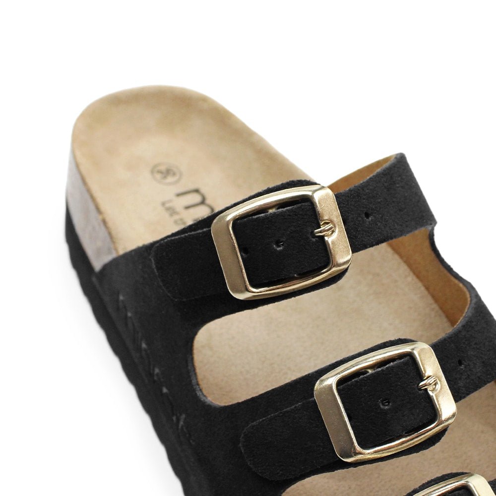 Produktbild 8 - Minfot Sandal Mjuk Bio Nero Mocka