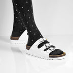 Minfot Sandal Mjuk Bio Vit Nappa