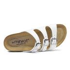 Minfot Sandal Mjuk Bio Vit Nappa