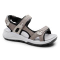 Minfot Nyhamn Sandaler Dam Brown Beige