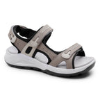 Minfot Nyhamn Sandaler Dam Brown Beige