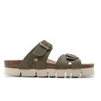 Minfot Upstep Lill Sandaler Dam Mocka Grön