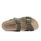 Minfot Upstep Lill Sandaler Dam Mocka Grön