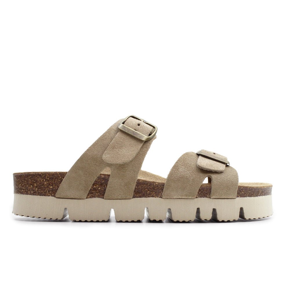 Produktbild 3 - Minfot Sandal Upstep Lill Mocka Taupe