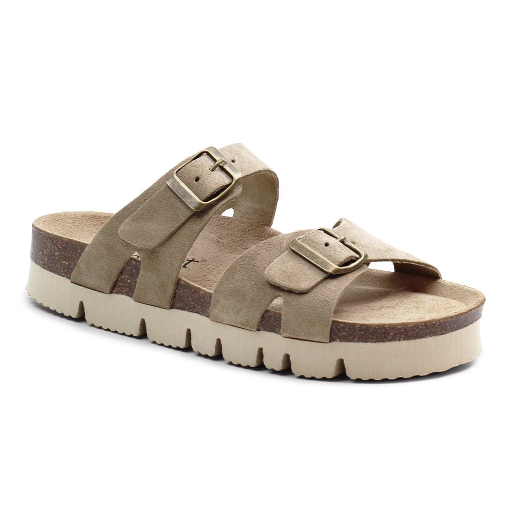 Minfot Sandal Upstep Lill Mocka Taupe