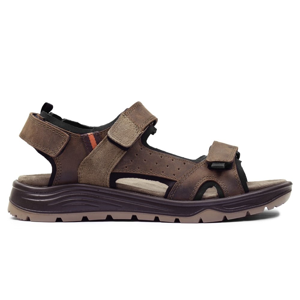 Minfot Sandaler Burensvik Herr Nubuck Brun