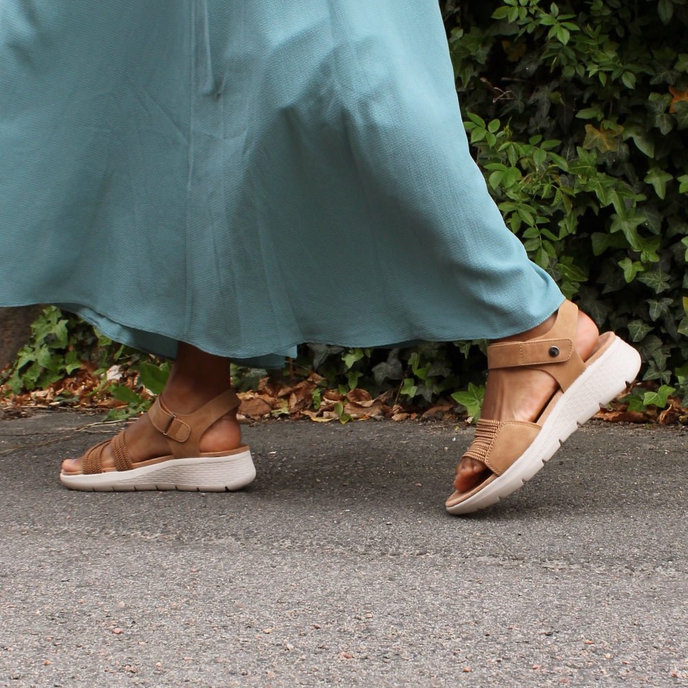 Minfot Cloudlite Eve Sandaler Dam Brun