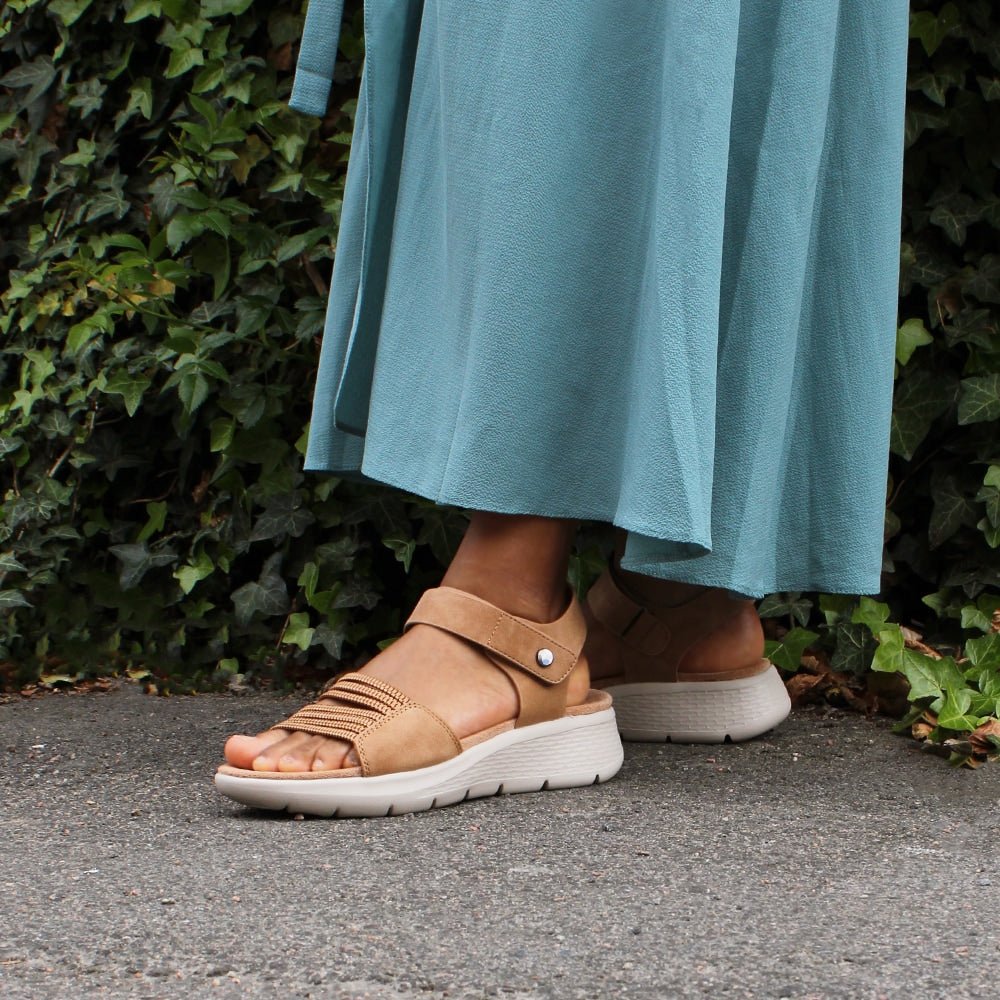 Minfot Cloudlite Eve Sandaler Dam Brun