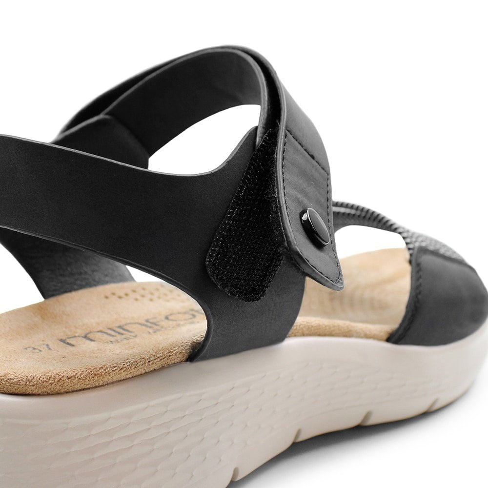 Produktbild 9 - Minfot Sandaler Cloudlite Eve Svart