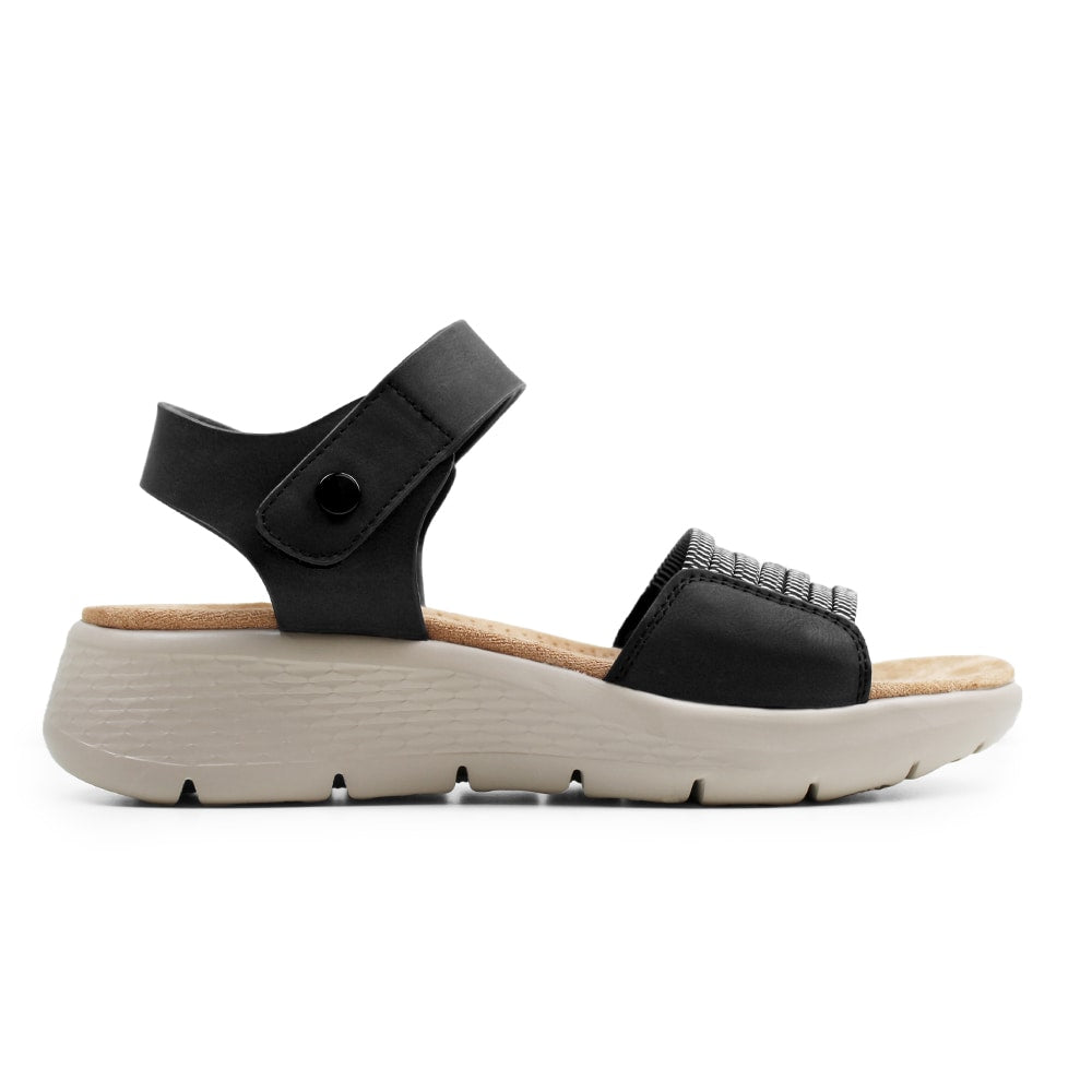 Minfot Cloudlite Eve Sandaler Dam Svart