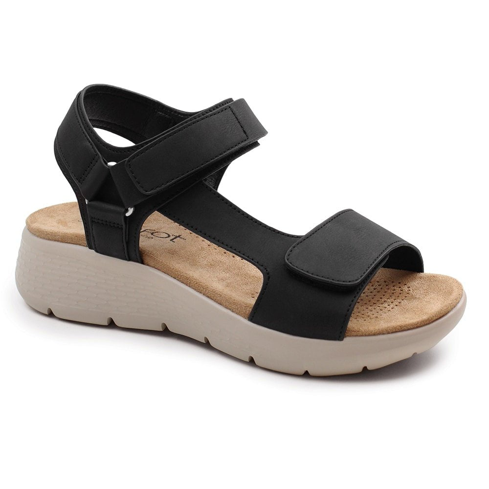 Minfot Cloudlite Joy Sandaler Dam Svart