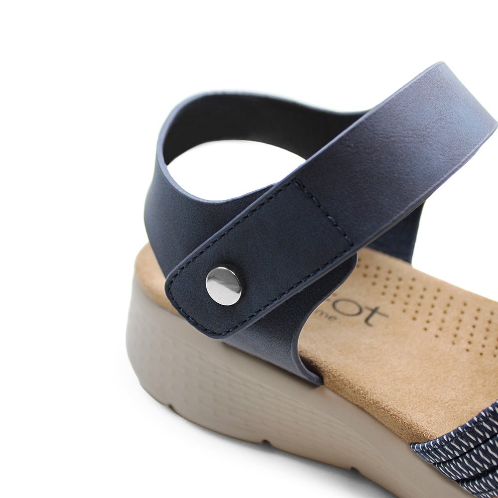 Minfot Cloudlite Nia Sandaler Dam Blå