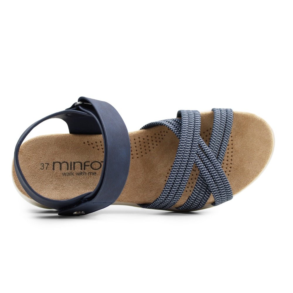 Minfot Cloudlite Nia Sandaler Dam Blå