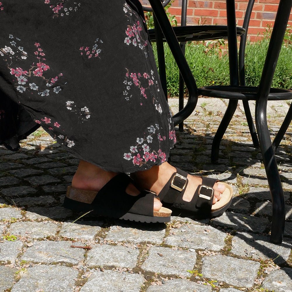 Produktbild 9 - Minfot Sandaler Mjuk Bio Moa Mocka Nero