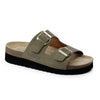 Minfot Moa Sandaler Dam Mjuk Bio Mocka Olive