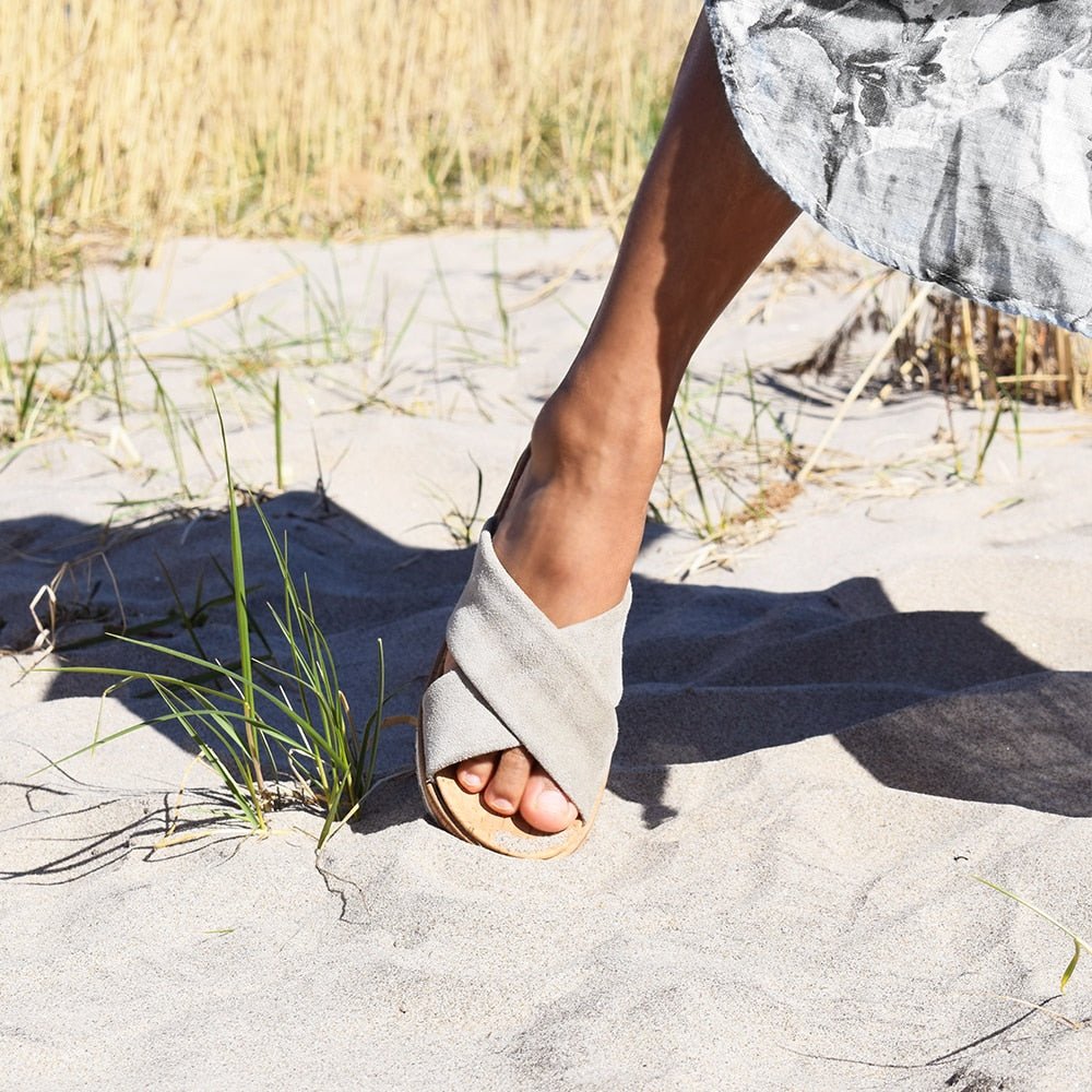 Minfot Sandaler Raposa Dam Khaki