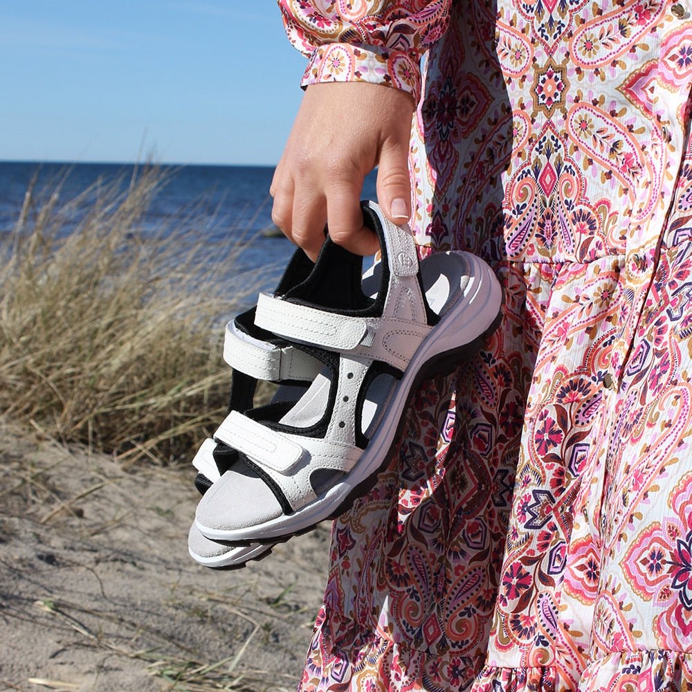 Produktbild 11 - Minfot Sandaler Sandhamn Dam Läder Offwhite