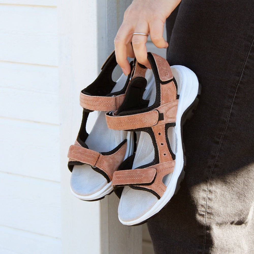 Produktbild 13 - Minfot Sandaler Sandhamn Dam Mocka Terracotta