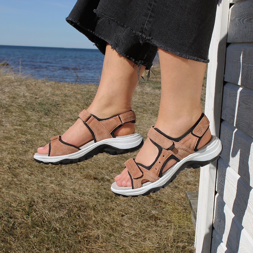 Produktbild 2 - Minfot Sandaler Sandhamn Dam Mocka Terracotta