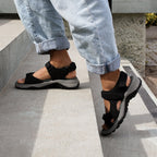 Minfot Sandhamn Sandaler Dam Nubuck Black