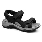 Minfot Sandhamn Sandaler Dam Nubuck Black