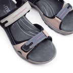 Minfot Sandhamn Sandaler Dam Nubuck Navy Pink