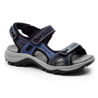 Minfot Sandhamn Sandaler Dam Nubuck Ocean Blue