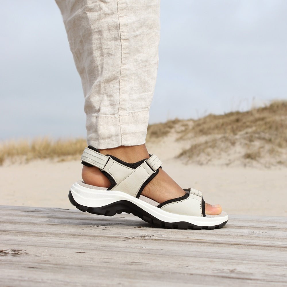 Produktbild 13 - Minfot Sandaler Sandhamn Dam Nubuck Cloud Black