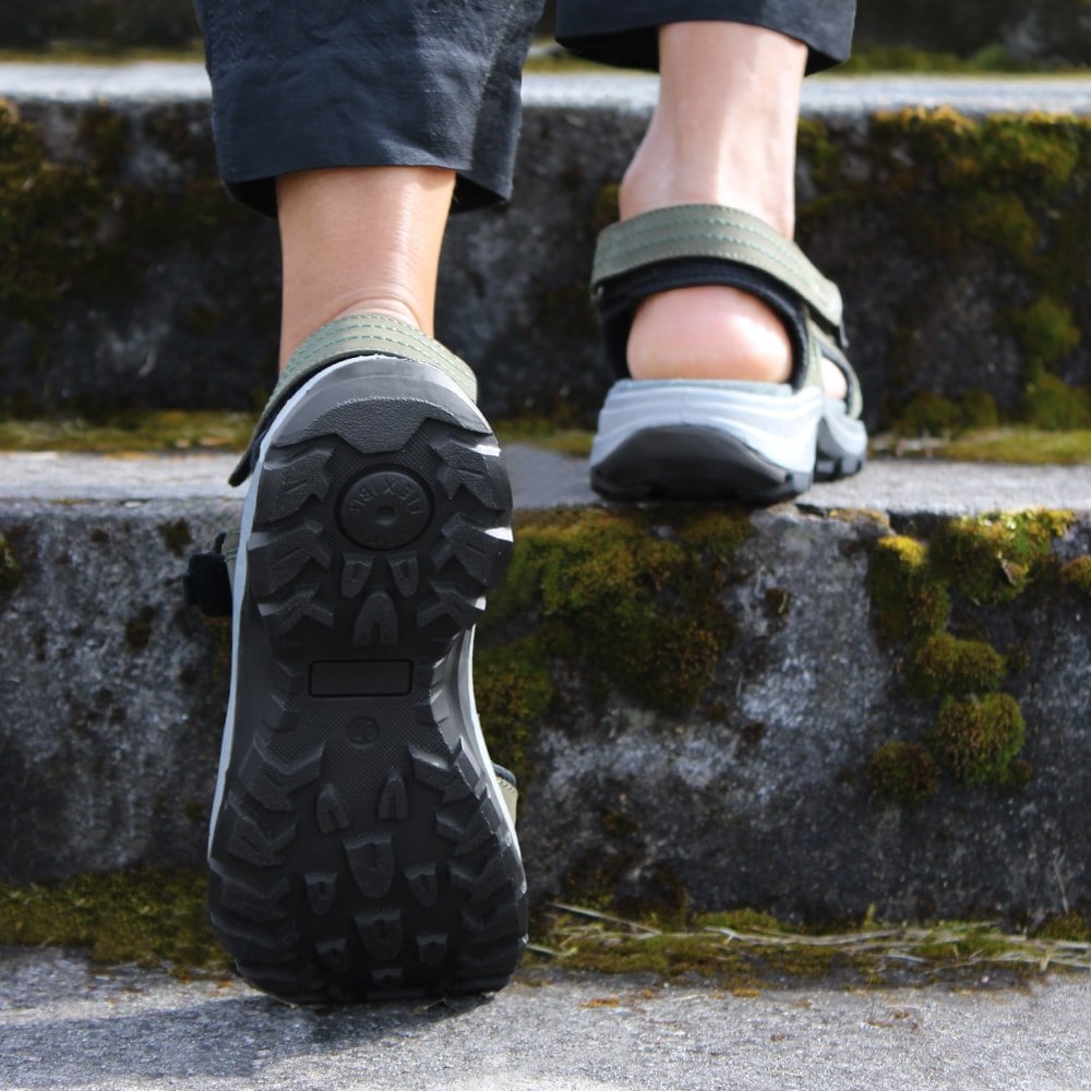 Minfot Sandaler Sandhamn Dam Nubuck Olivgrön