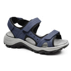 Minfot Sandhamn Sandaler Dam Nubuck Navy